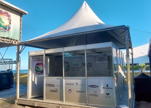 Tenda chapéu de Bruxa