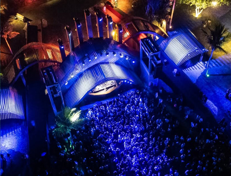 Palco dunas do Lets Pipa - RN